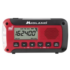 Get a portable weather radio